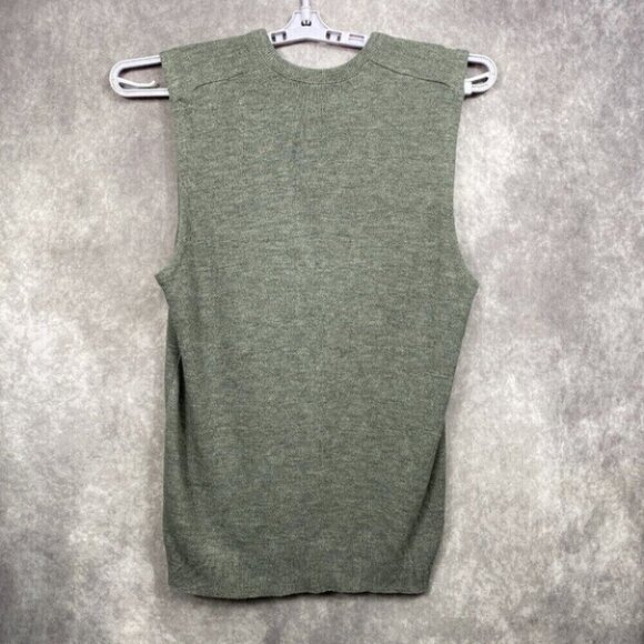 Vintage Robert Bruce Sweater Vest Mens XLT Gray Preppy Office Business Casual - Picture 2 of 8